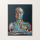 Zoek naar menselijke anatomie puzzels Biologie