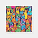 Zoek naar leuke honden papieren servetten Gelukkige verjaardag