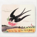 Zoek naar vliegende vogel muismatten Wild