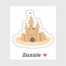 Zoek naar zandkasteel stickers Zomer