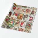 Zoek naar vintage santa claus cadeaupapier Santa wrapping papier