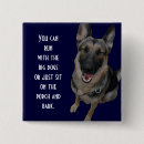 Zoek naar duitse herder buttons Grappig