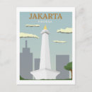 Zoek naar jakarta briefkaarten Retro