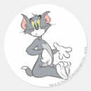 Zoek naar onderkant stickers Tom jerry