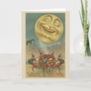 Zoek naar vintage halloween kaarten Maan