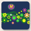 Zoek naar 60s onderzetters Bloemen