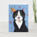 Zoek naar tuxedo cat kaarten Zwart wit