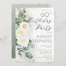 Zoek naar gold and white birthday uitnodigingen Voor haar