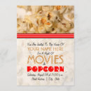 Zoek naar snack uitnodigingen Popcorn