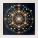 Zoek naar heilige geometrie puzzels Meditatie