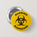 Zoek naar biohazard buttons Waarschuwing