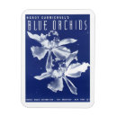 Zoek naar orchideeën magneten Blauw