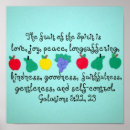 Zoek naar vruchten van de geest posters Bijbelvers