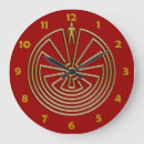 Zoek naar labyrint klokken Symbool