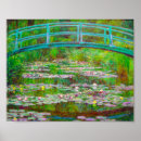 Zoek naar monet japanse brug posters Vijver