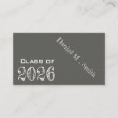 Zoek naar diploma visitekaartjes Klas van 2026