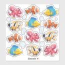 Zoek naar vissen stickers Voor kinderen