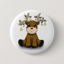 Zoek naar rendieren buttons Herten