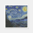Zoek naar beroemde schilderijen servetten Vincent van gogh