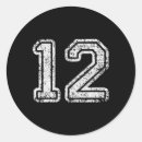 Zoek naar nummer 12 stickers Sport
