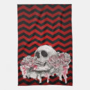Zoek naar schedel keuken handdoeken Roos