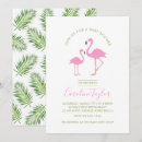 Zoek naar flamingo babyshower uitnodigingen Roze