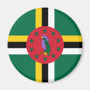 Zoek naar dominica magneten Dominicaanse vlag