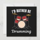 Zoek naar drummer briefkaarten Musicus