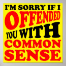 Zoek naar beledigd posters Gezond verstand