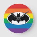 Zoek naar batman logo klokken Symbool