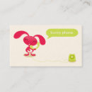 Zoek naar easter visitekaartjes Bunny