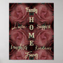 Zoek naar vriendelijke woorden posters Voor haar