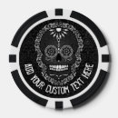 Zoek naar skull pokerchips Dia de los muertos
