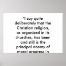 Zoek naar christendom posters Atheïst