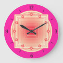 Zoek naar fuchsia klokken Geometrisch