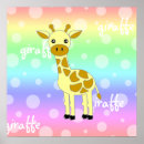 Zoek naar giraffe decoration posters Muur