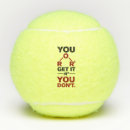 Zoek naar grappige tennisballen Elk persoon