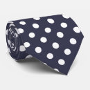 Zoek naar marine stropdassen Polka