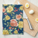 Zoek naar geel blauw keuken handdoeken Bloemen