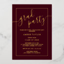 Zoek naar afstudeer uitnodigingen aankondigingen Goud