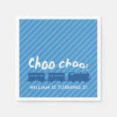 Zoek naar treinen servetten Verjaardag trein