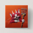 Zoek naar rode duivel buttons Horens