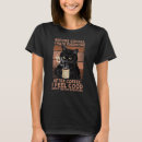 Zoek naar ik haat katten tshirts Zwart