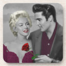 Zoek naar elvis onderzetters Marilyn monroe