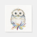 Zoek naar grappige uil servetten Schattig