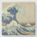 Zoek naar golf onderzetters Katsushika hokusai