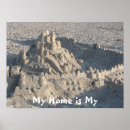 Zoek naar zandkasteel posters Strand