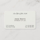 Zoek naar law visitekaartjes Professioneel