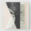 Zoek naar buiten klokken Abstract