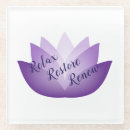 Zoek naar lotusbloem onderzetters Yoga